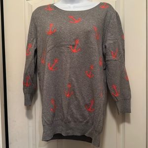 Anchor nautical sweater